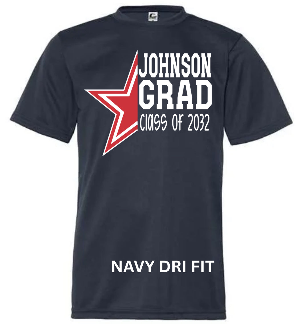 Dri-Fit grad shirts