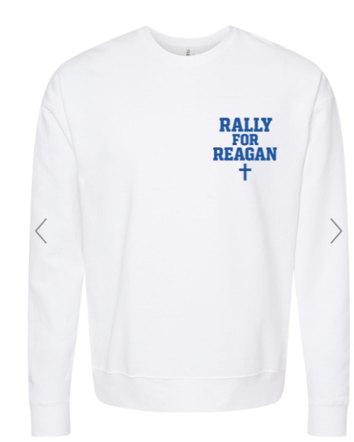 Bold letter white Sweatshirt