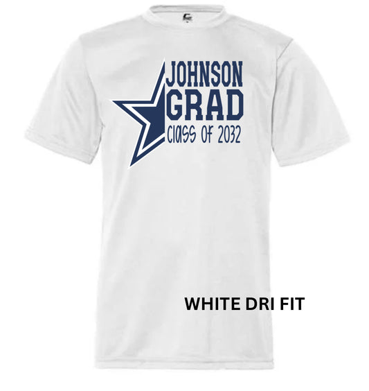 Dri-Fit grad shirts