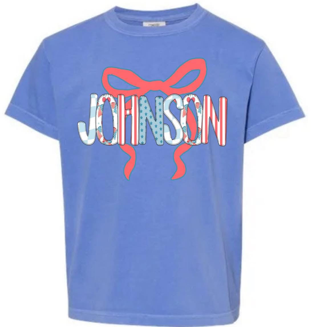 Johnson bow shirt