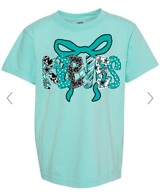 Reeves Bow on chalky mint