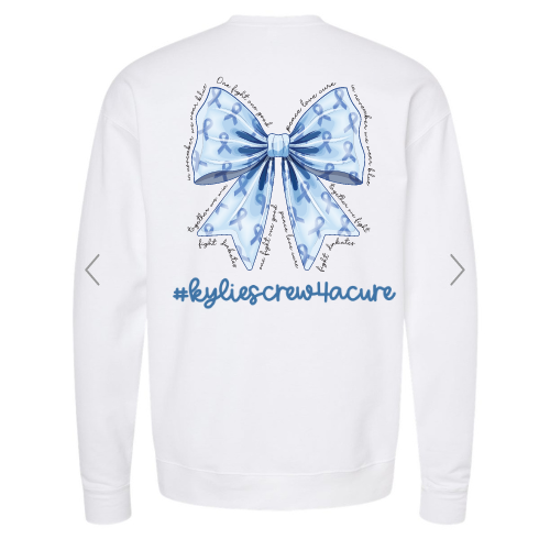 Kylies Crew Bow Sweatshirt